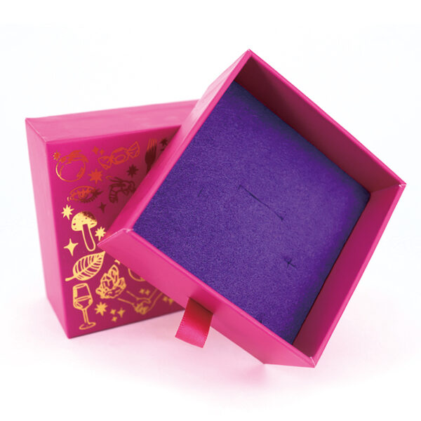 Kartonová zásuvková krabice na šperky