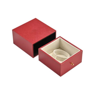 صندوق مجوهرات ورق الملمس