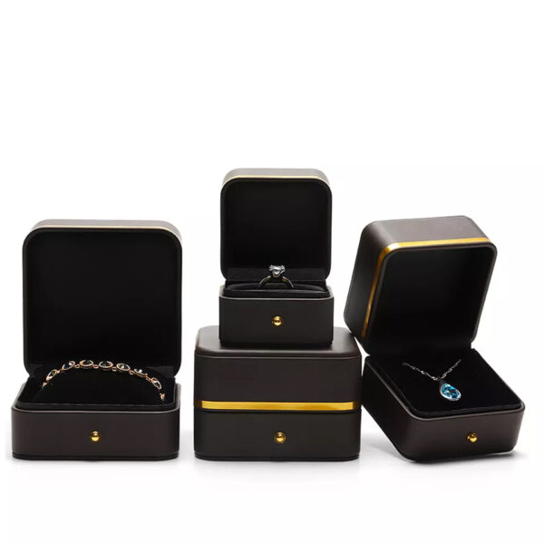 European PU Leather Jewelry Box