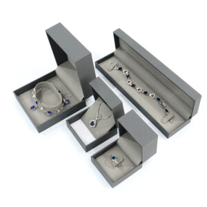 Leatherette Paper Jewelry Gift Box