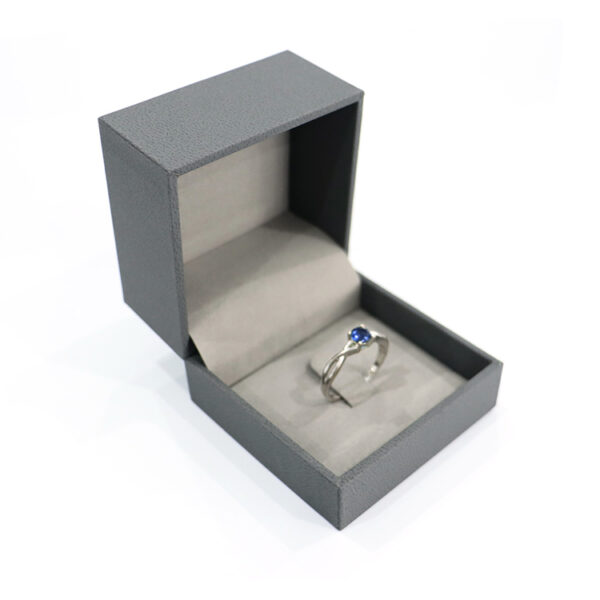 Koženková papierová darčeková krabička na šperky