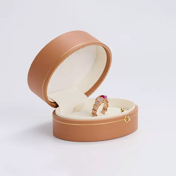 Leatherette Paper Jewelry Box